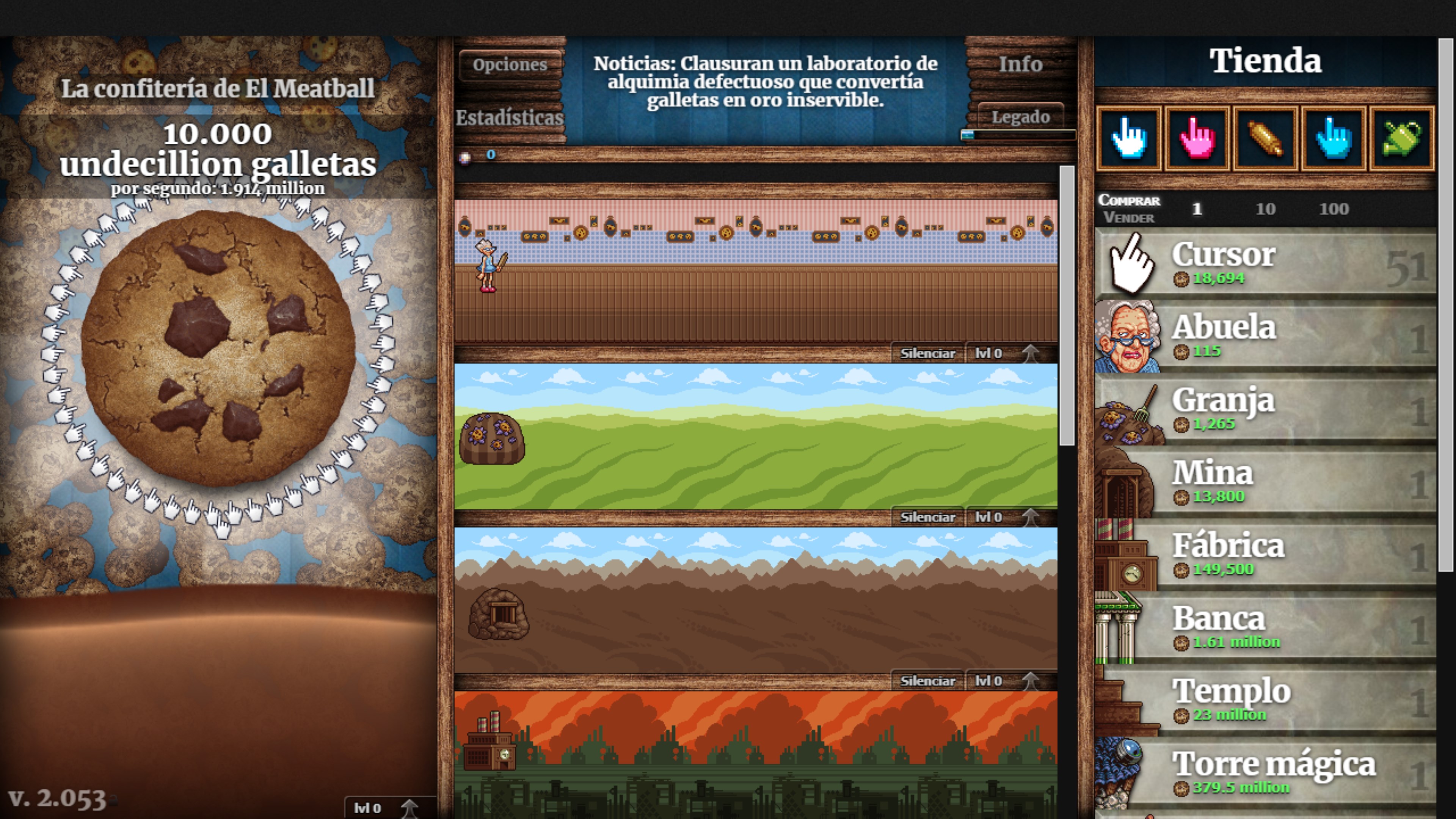 Cookie Clicker screenshot 2