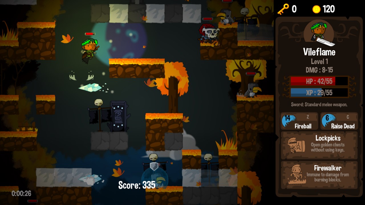 Vertical Drop Heroes HD screenshot 2