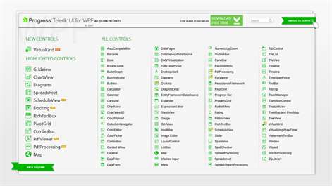 Telerik UI for WPF Examples Screenshots 2
