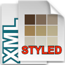 Styled XML Viewer icon
