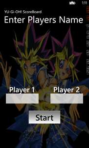 Yu Gi Oh ScoreBoard screenshot 1