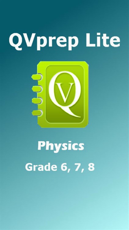 QVprep Lite Physics 6 7 8 - PC - (Windows)
