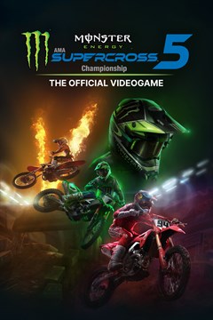 Cover poster for Monster Energy Supercross - The Official Videogame 5