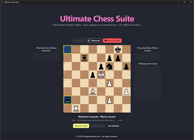 Ultimate Chess Suite : 1M Puzzles & AI screenshot 4
