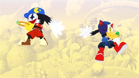 KLONOA Phantasy Reverie Series: Joka & Tat Mask Set