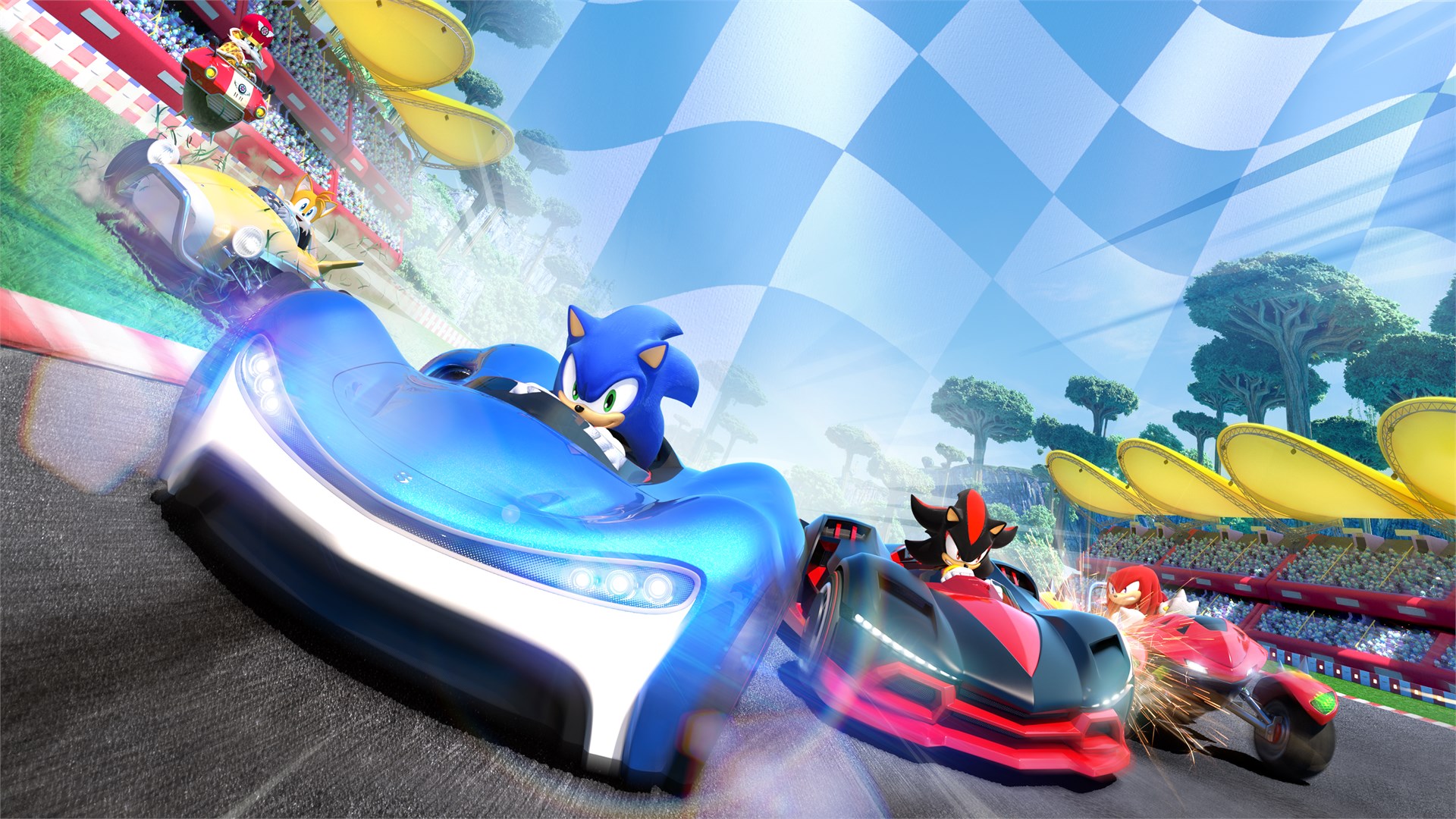 Игра sonic team. Соник рейсинг. Team Sonic Racing. 4 Team Sonic Racing. Team Sonic Racing Xbox.