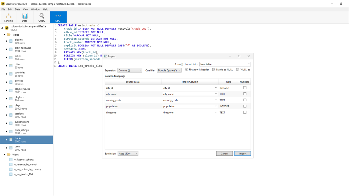 #5. SQLPro for DuckDB (Windows) Oleh: Hankinsoft Development Inc