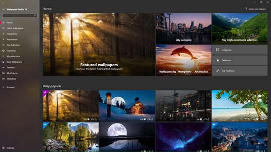 Wallpaper Studio 10 for Windows 10 PC Free Download - Best 