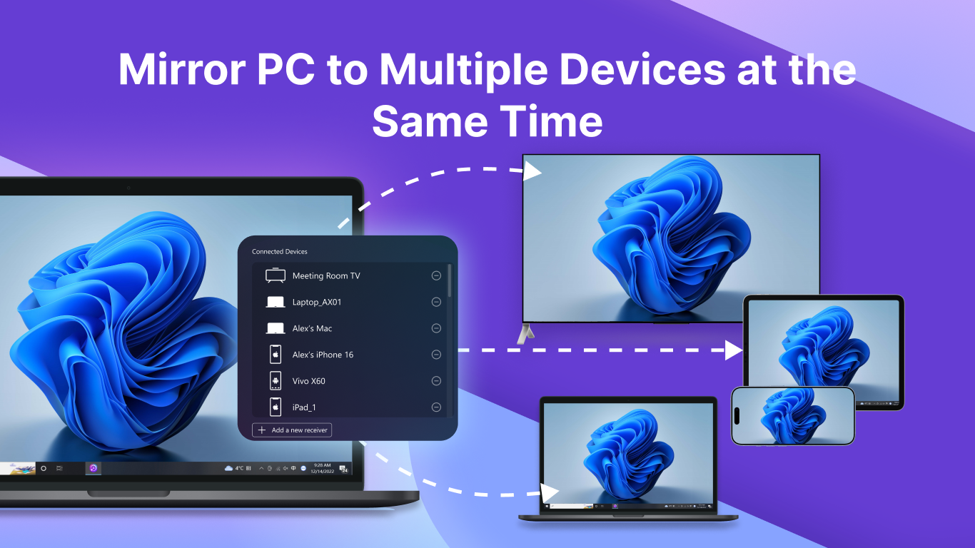 1001TVs: Screen Mirror & File Transfer screenshot