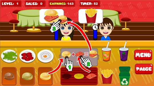 Burger Shop - Restaurant Fever screenshot 4