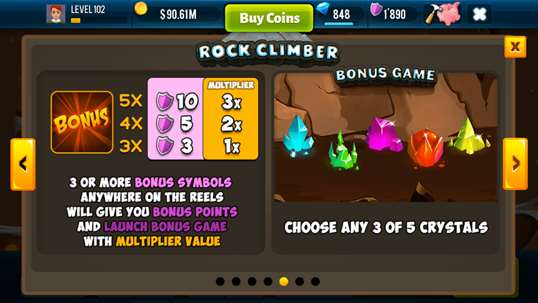 Rock Climber Slots screenshot 5
