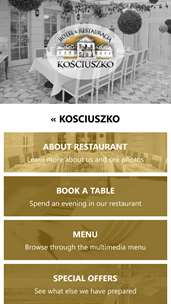 Donimirski Restaurants in Krakow screenshot 3