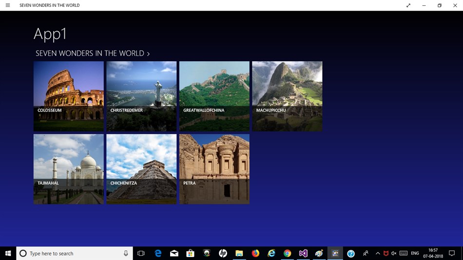 SEVEN WONDERS IN THE WORLD. (Windows) Por: csedeptchalapathi
