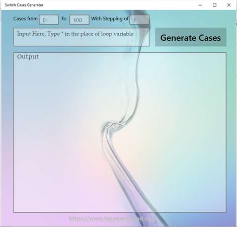 Switch Case Generator Screenshots 1