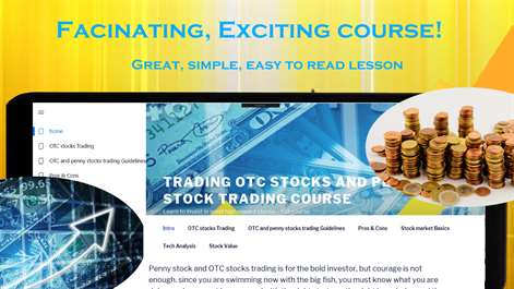 OTC stocks, microcap and penny stocks trading course Screenshots 1