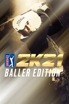 Cover poster for PGA TOUR 2K21 Baller Edition