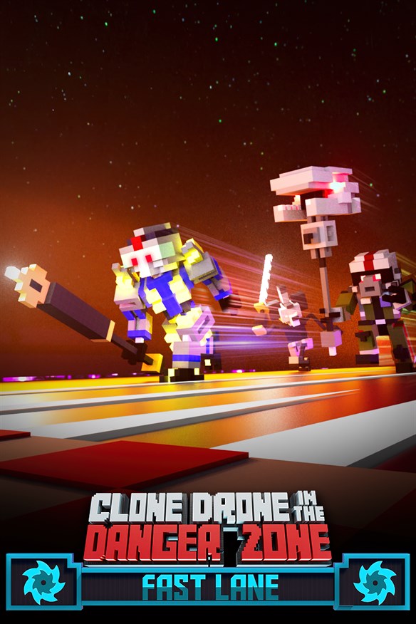 Clone Drone in the Danger Zone - Fast Lane Pack Xbox Series X|S and Xbox One cover art