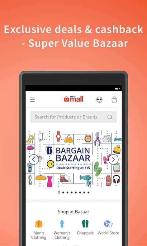 Paytm Mall & Bazaar Screenshots 2