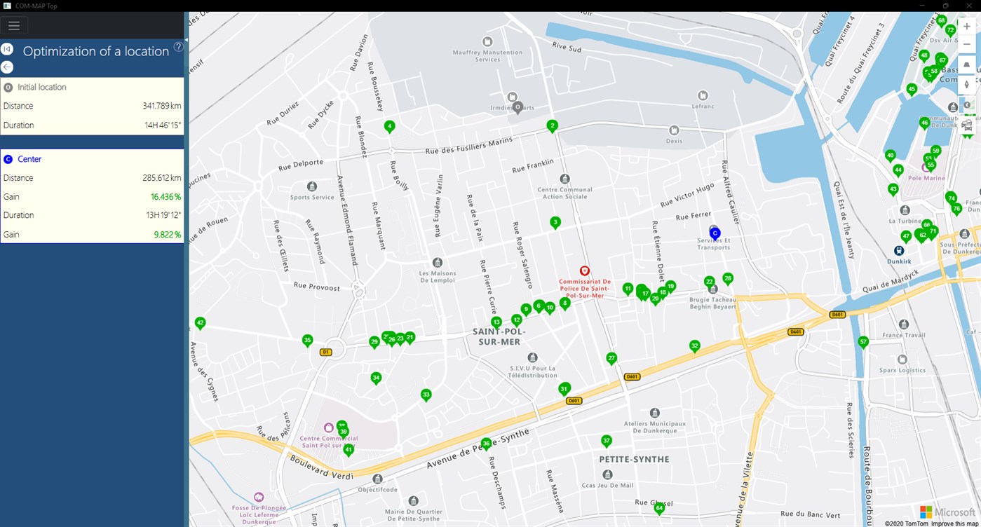 #4. COM-MAP Top (Windows) От: COM-ADD