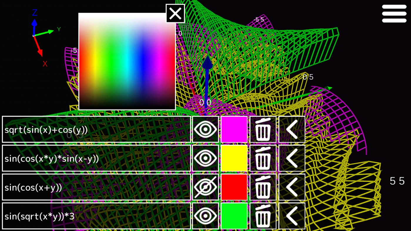#4. 3D Plot Grapher Pro (Windows) 由: FuryFrame