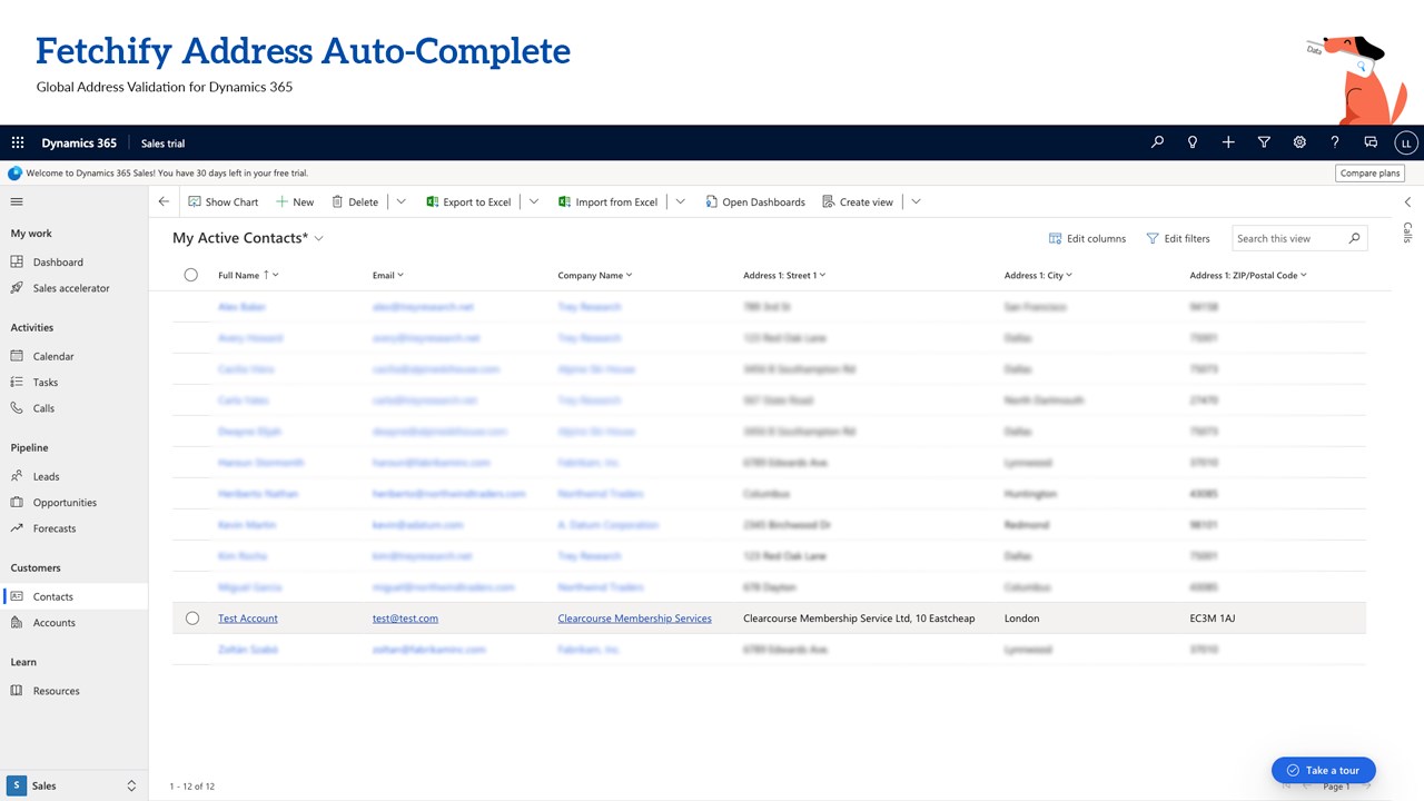 Snapshot 3 of Fetchify Address Lookup & Validation