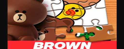 Brown And Friends Jigsaw Puzzle Game marquee promo image