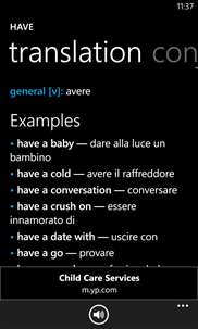 Italian English Dictionary+ screenshot 6