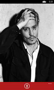 Johnny Depp Free Live Wallpapers screenshot 2