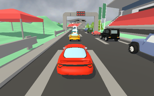 Super Race 3D Game