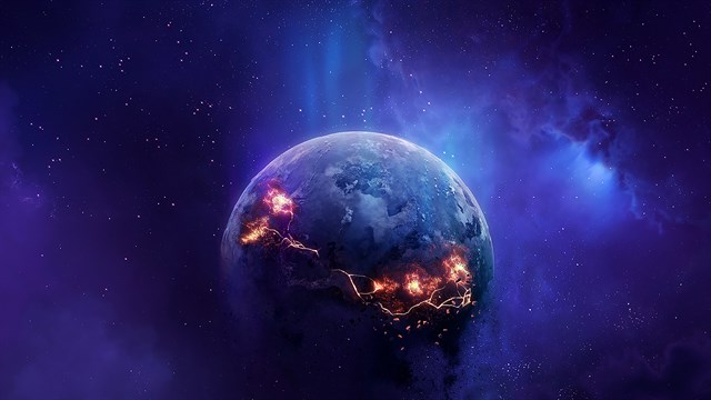 AAA Dynamic Scenes - Dying Planet Dynamic Scene screenshot 1