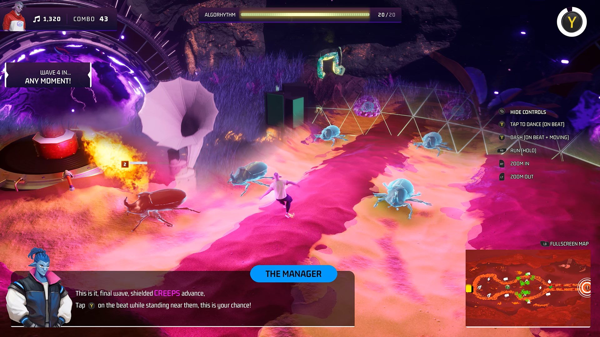 Gameplay montage of Rhythm Towers.