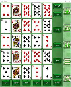 Poker Solitaire V+ screenshot 1