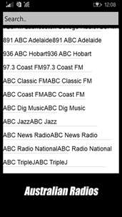 Aussie Radios screenshot 1