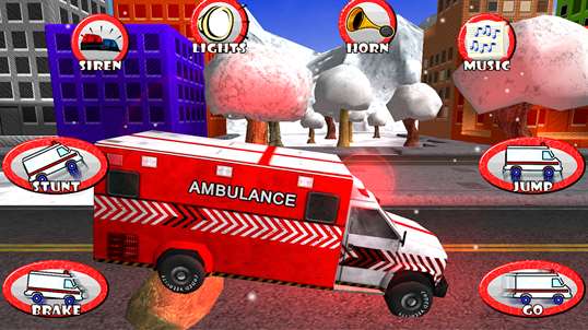 Ambulance Race & Rescue For Toddlers and Kids screenshot 1
