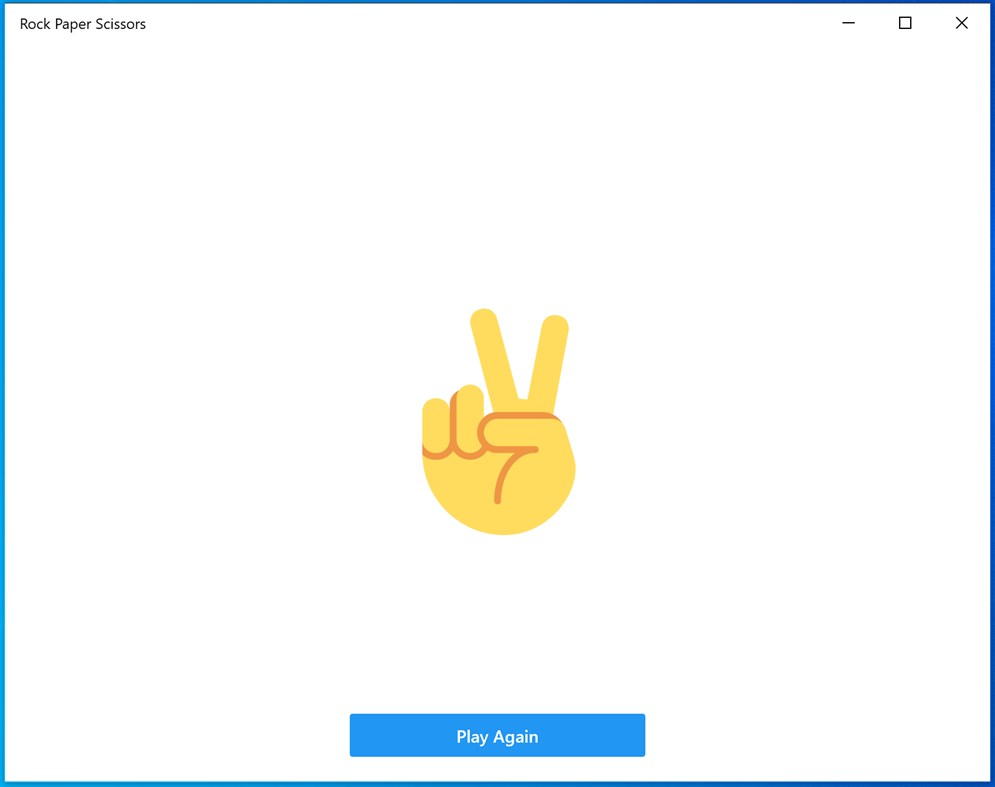 #2. Rock Paper Scissors Game Free (Windows) 由: Creative Shivam
