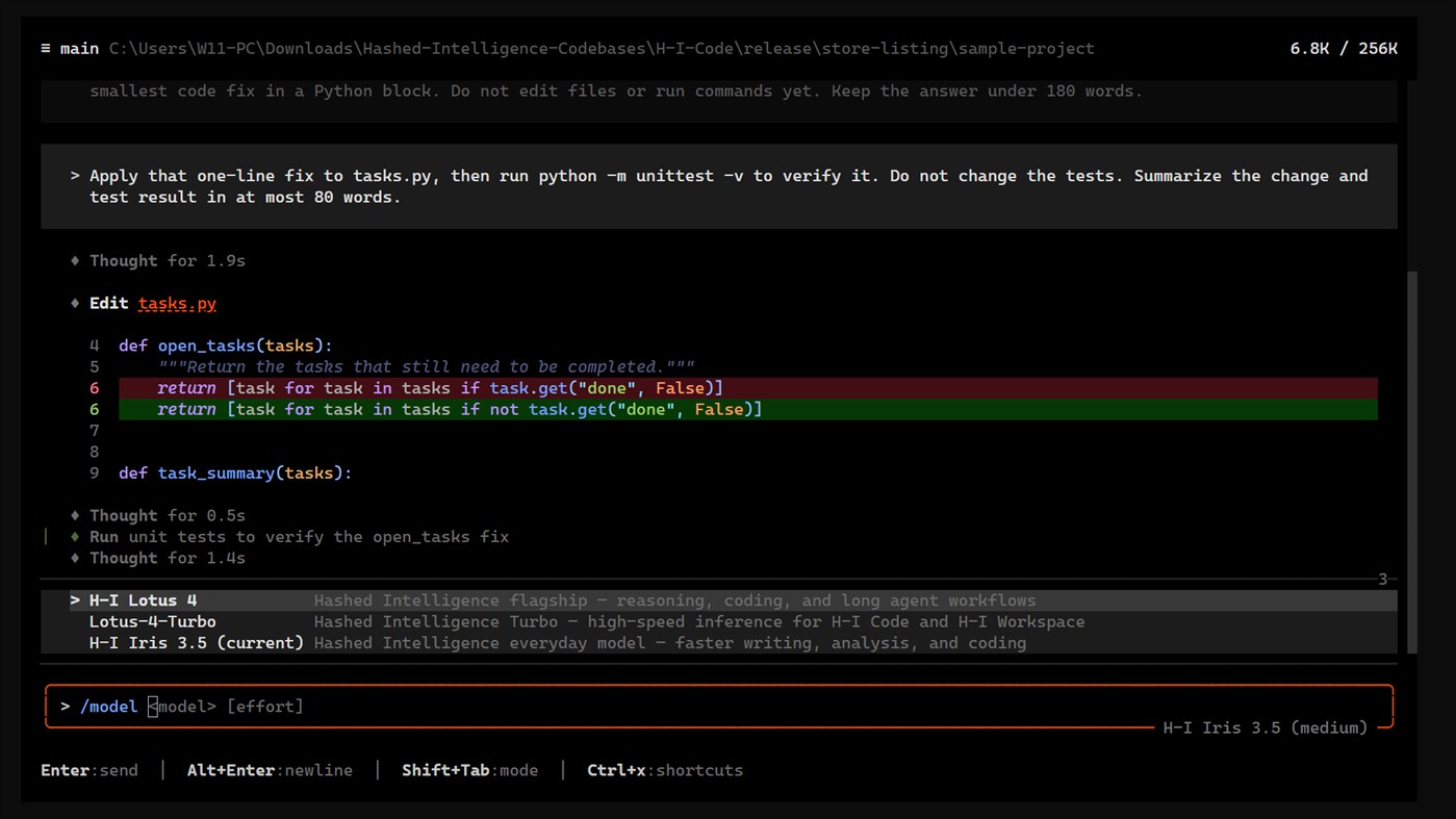 #4. H-I Code (Windows) Od: Hashed Intelligence