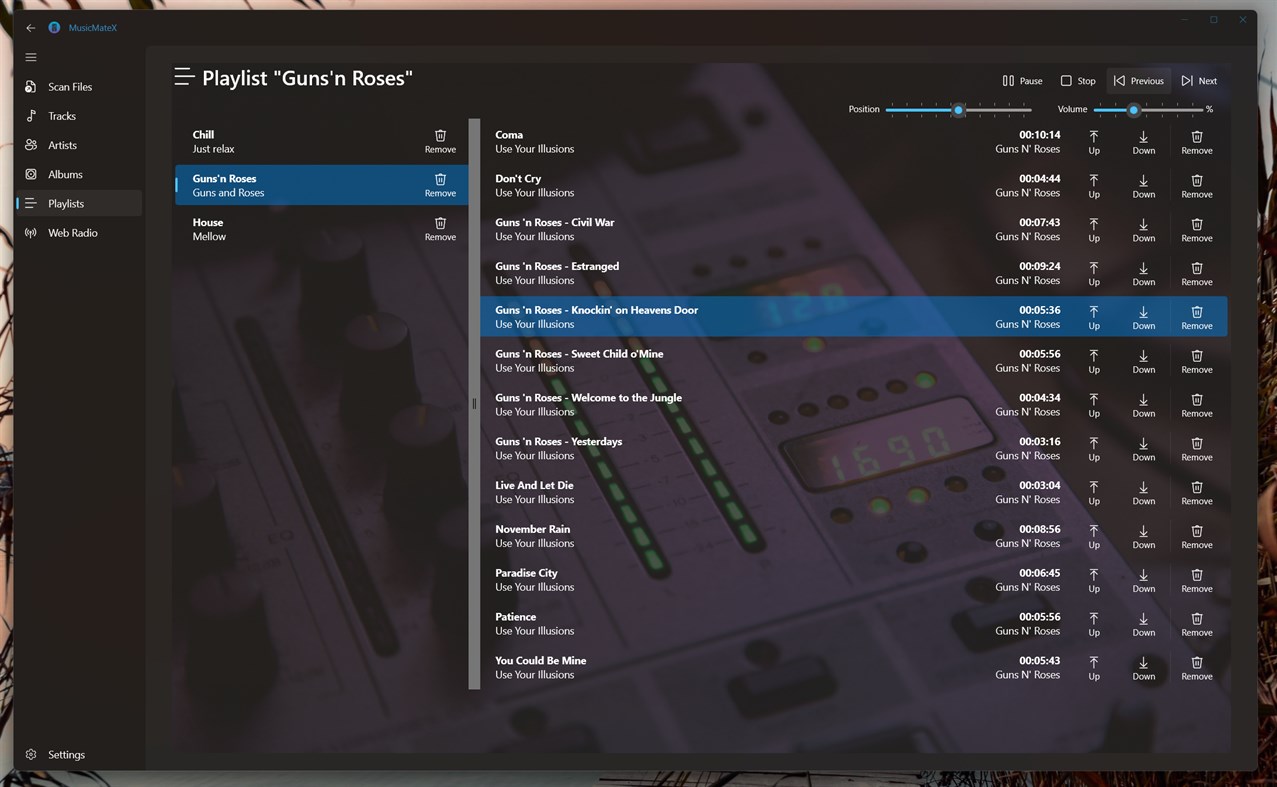 #4. MusicMateX (Windows) 게시자: wolfSYS