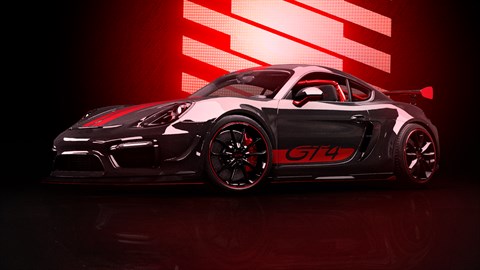 نسخة حزمة المبتدئ Porsche Cayman GT4 Carbon للعبة The Crew® 2
