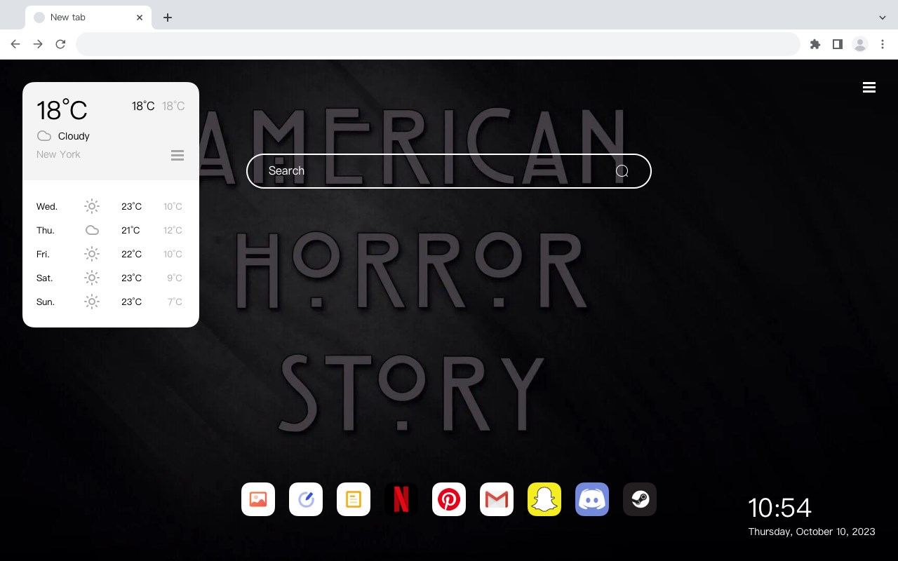 American Horror Story wallpapers HD tab