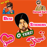 Desi Hindi Stickers For Chat