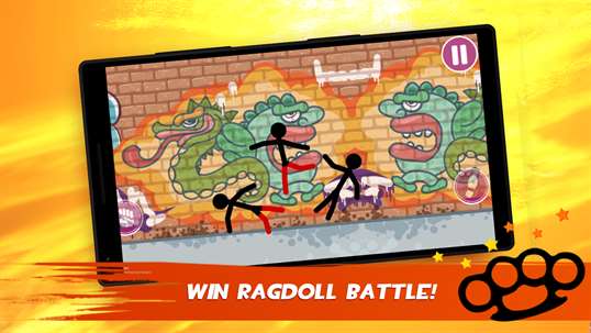 Ragdoll Stickman Fight Game screenshot 3