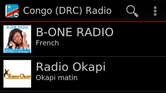 Congo (DRC) Radio screenshot 1