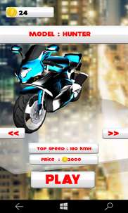 City Moto Racer 3D screenshot 2