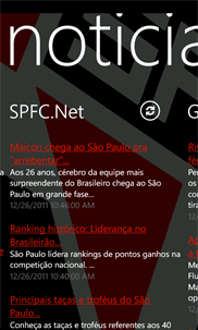 Noticias SPFC screenshot 1