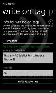NFC-Toolkit screenshot 3
