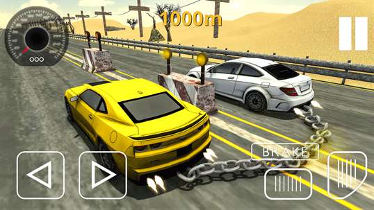 Chained Cars 3D: Impossible Tracks Stunt Drive against Ramp PRO screenshot 2