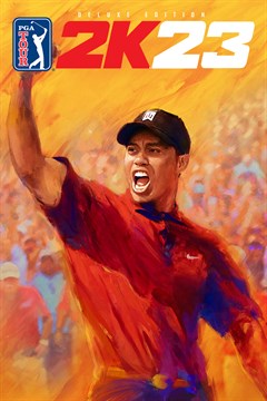 Cover poster for PGA TOUR 2K23 Deluxe Edition