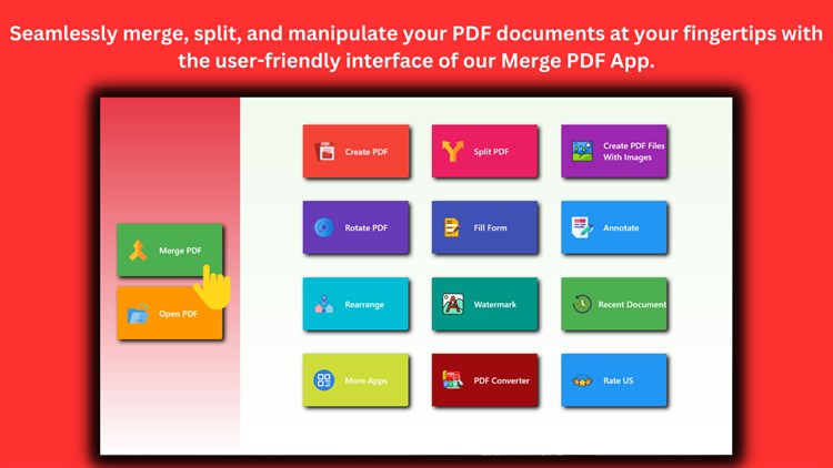 Merge PDF: Combine PDF files - PC - (Windows)