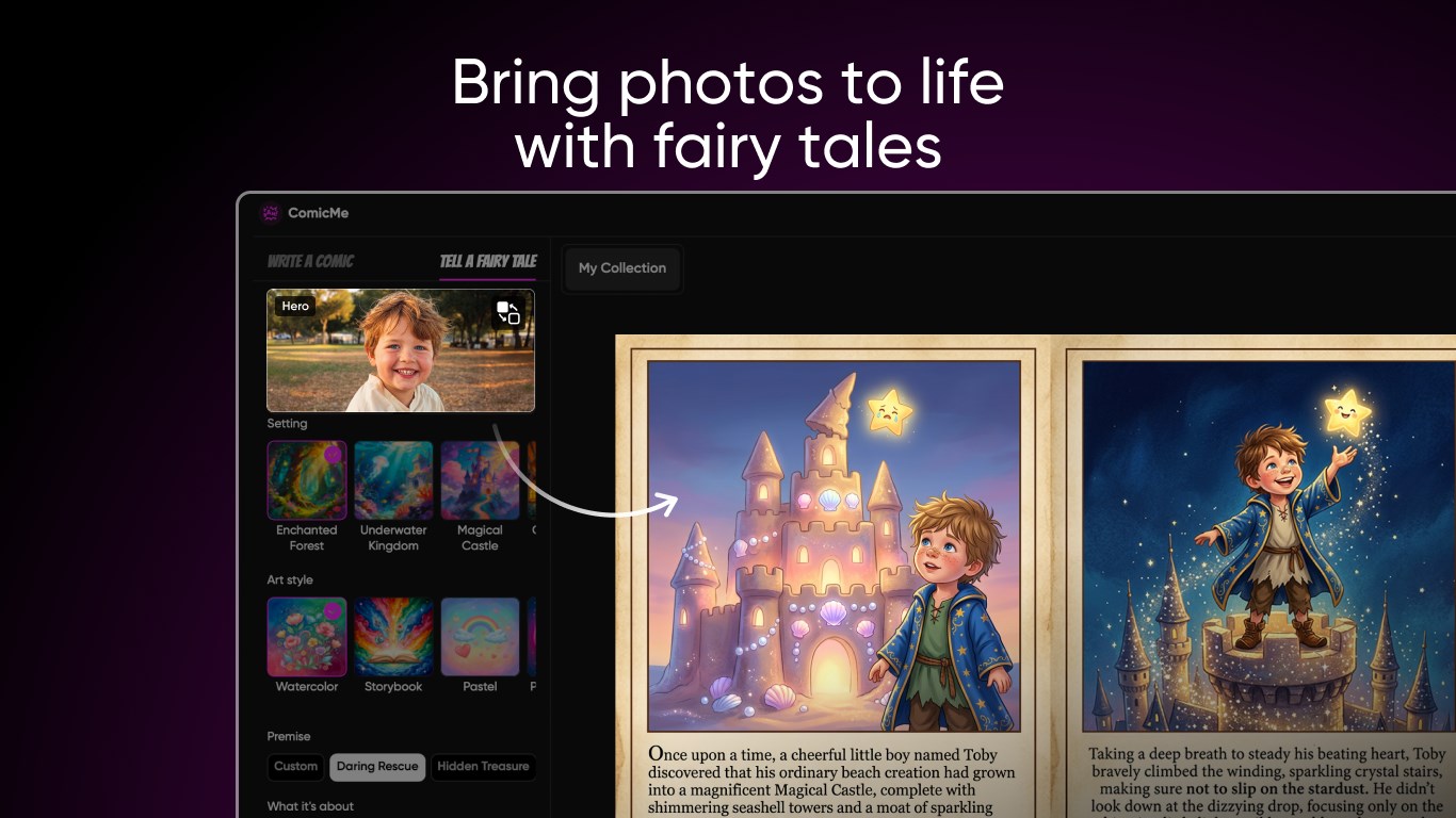 Picsart ComicMe: AI Book Maker screenshot