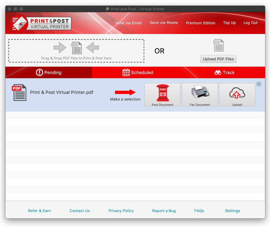 #2. Print and Post - Virtual Printer (Windows) 来自: Managed Mail Service Ltd
